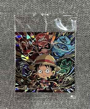 ワンピース　ルフィ　おまけシール付 ルフィ 裏ジニー ONE PIECE 大海賊シールウエハース パラレル